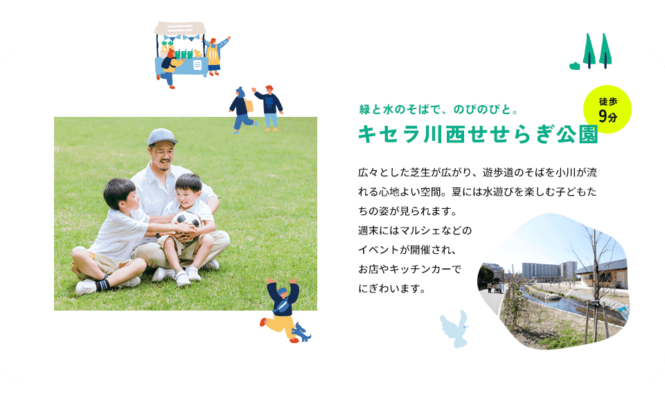 キセラ川西せせらぎ公園