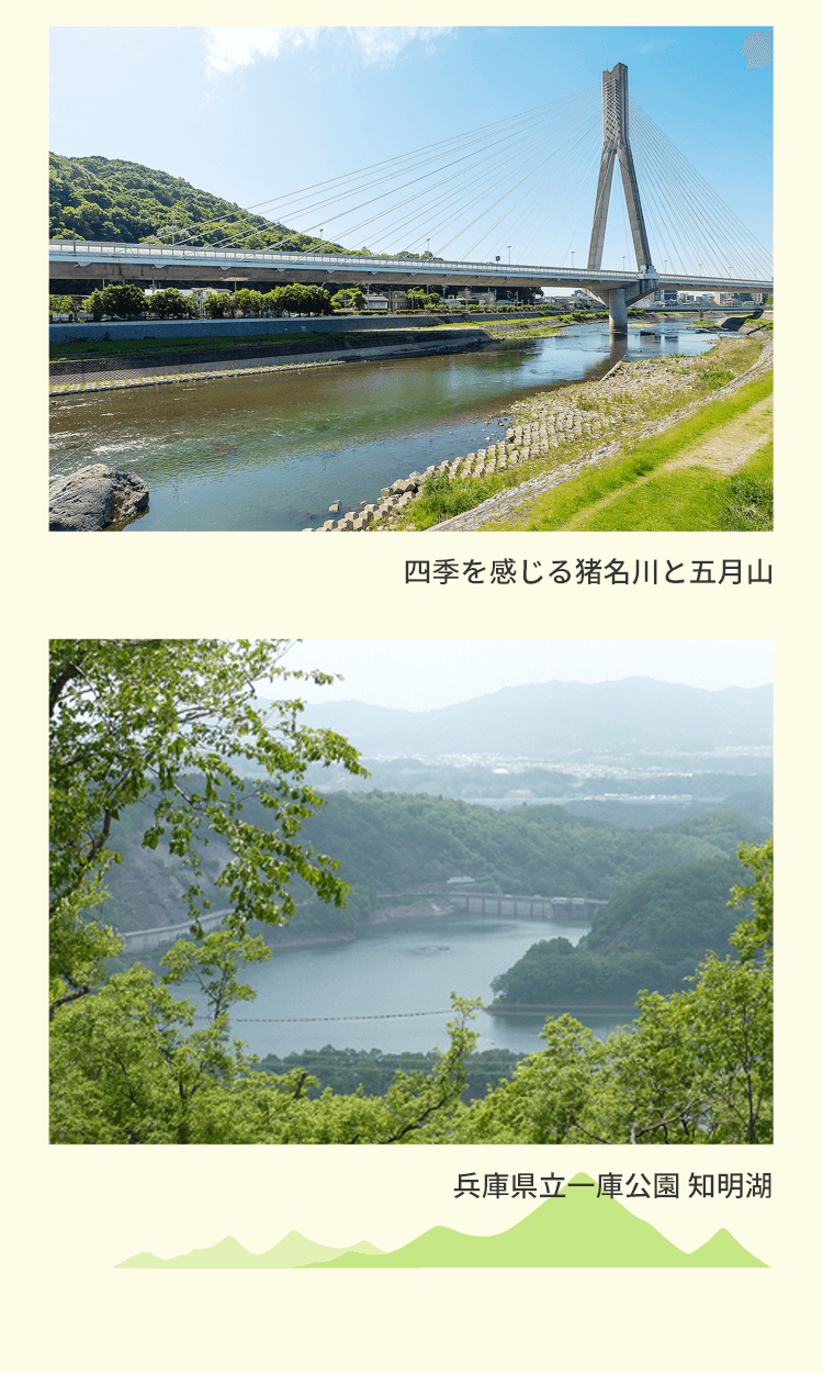 猪名川・五月山、一庫公園