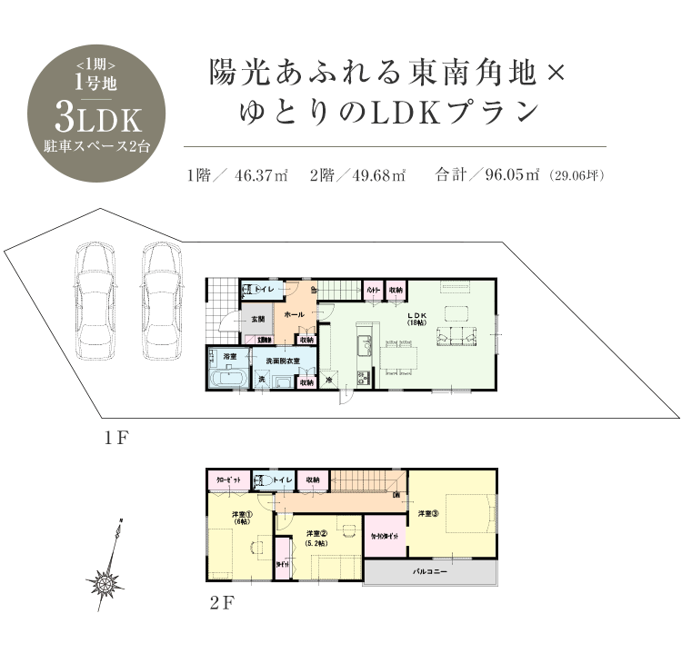 1期 1号地